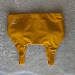 Gymshark citrus yellow dreamy sports bra size S